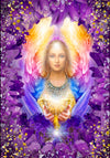 Holy Amethyst Crystal Angel