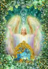 Archangel Raphael is the angel of healing emerald ray